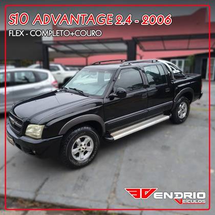 CHEVROLET S10 2.4 ADVANTAGE 4X2 CD 8V FLEX 4P MANUAL CHEVROLET S10 2.4 ADVANTAGE 4X2 CD 8V FLEX 4P MANUAL